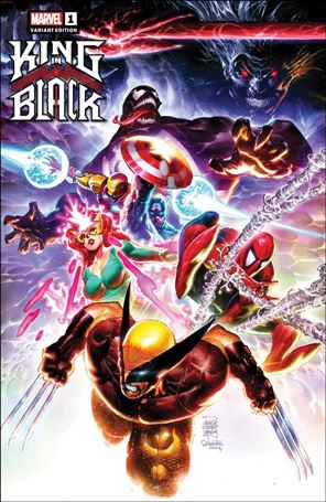 King in Black issue 1-H Philip Tan Launch Party Cover