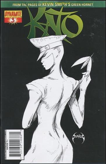 Kato issue 3-D Joe Benitez Sketch Cover