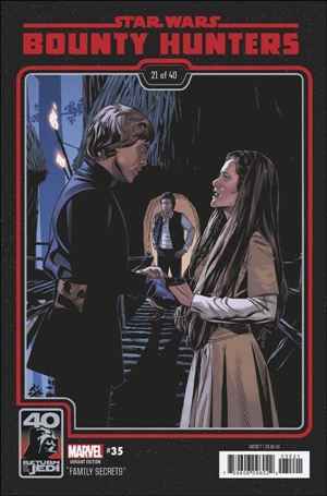 Star Wars: Bounty Hunters issue 35-D Chris Sprouse ROTJ 40th Anniversary Cover