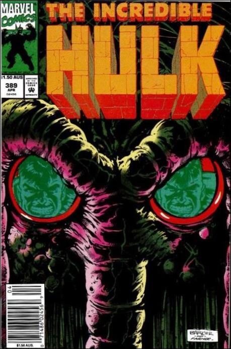 Incredible Hulk (1968) issue 389-B Australian Price Cover