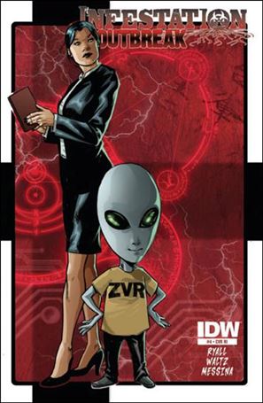 Infestation: Outbreak issue 4-C David Messina 1:10 Cover