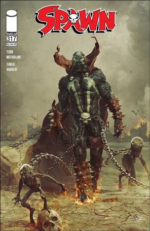 Spawn issue 317 Bjorn Barends Cover