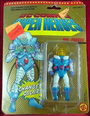 DC Comics Super Heroes figure 7-- Mister Freeze