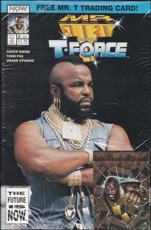 Mr. T and the T-Force issue 8-B Polybagged w/ trading card