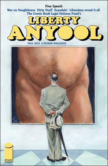 CBLDF Presents Liberty Annual issue 2015 Tom Fowler Cover