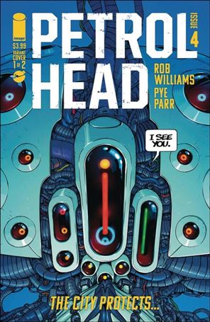 Petrol Head issue 4 Pye Parr Cover