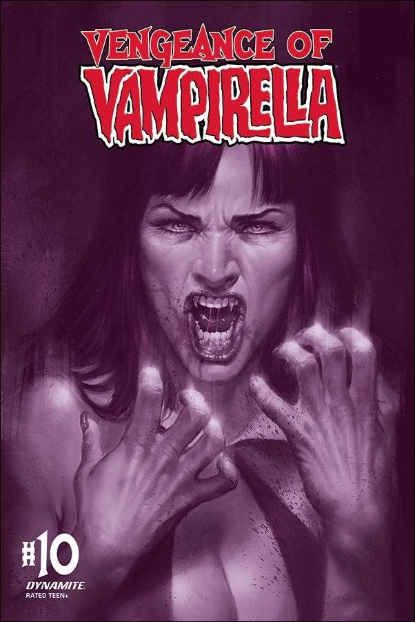 Vengeance of Vampirella (2019) issue 10-M Lucio Parrillo 1:30 Purple Tint Cover