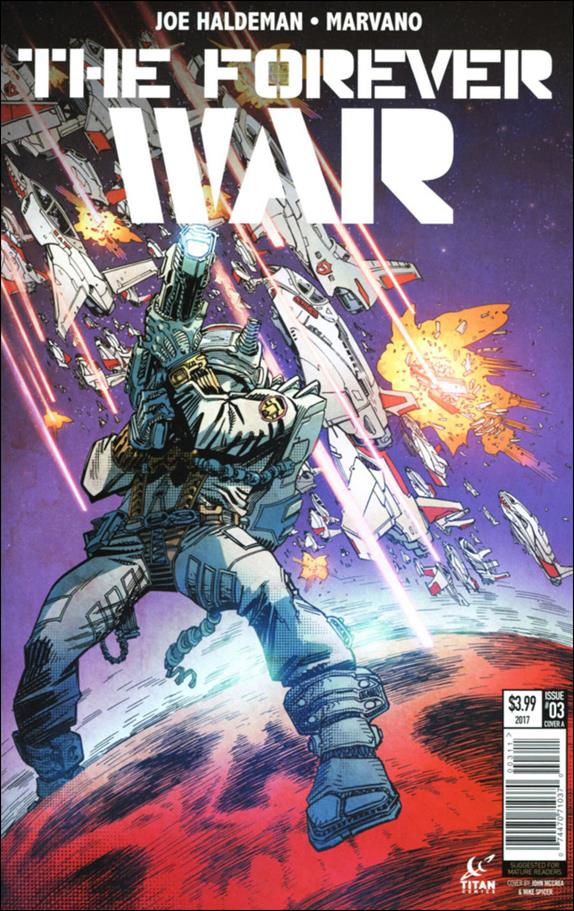 Forever War issue 3 John McCrea Cover