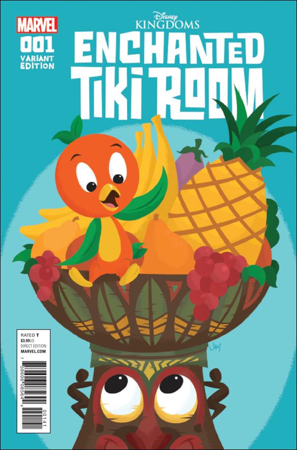 Enchanted Tiki Room issue 1-D Jason Grandt Orange Bird Cover