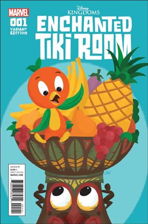 Enchanted Tiki Room issue 1-D Jason Grandt Orange Bird Cover