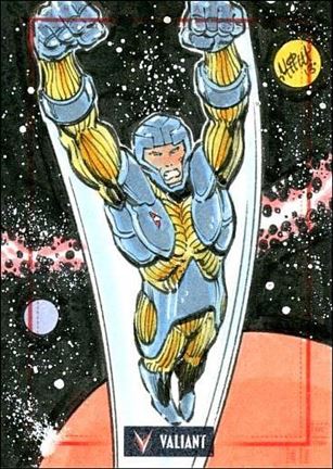 2013 Valiant Comics Preview Trading Card Set (Sketch Card Subset) card MB-01