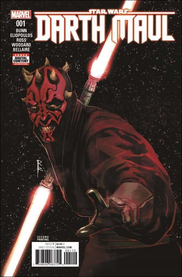 Darth Maul issue 1-T Rod Reis Cover (2nd Printing)