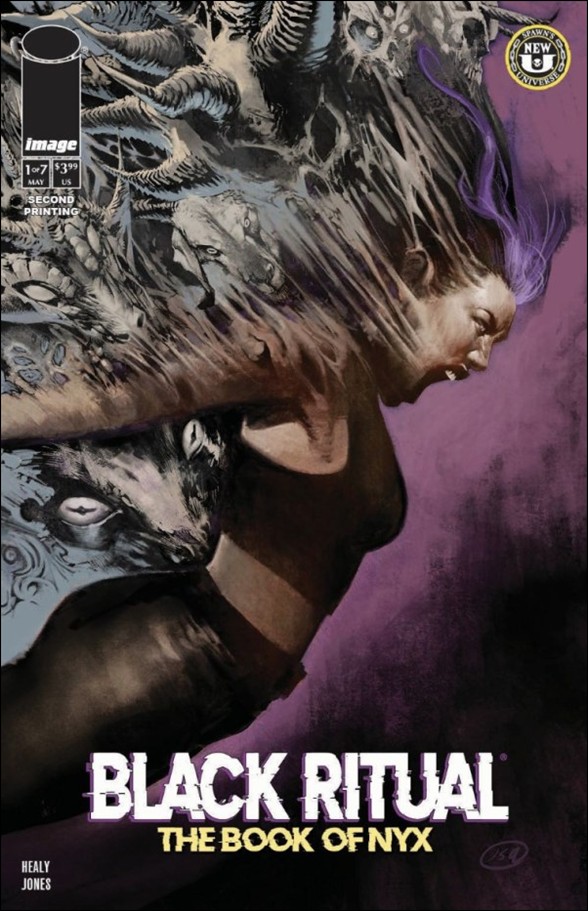 Black Ritual: The Book of Nyx issue 1-E Jason Shawn Alexander Cover (Second Printing)