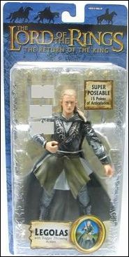 Lord of the Rings (Trilogy) figure 58 Legolas (Super Poseable)