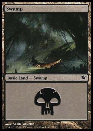 Magic the Gathering: Innistrad (Base Set) card 257 Swamp
