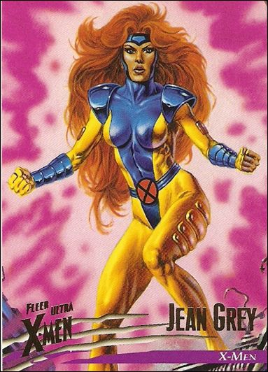 1996 Fleer Ultra X-Men: Wolverine (Base Set) card 80 Jean Grey