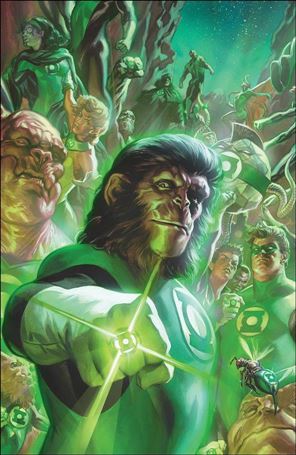 Planet of the Apes/Green Lantern issue 1-F Felipe Massafera 1:50 Cover