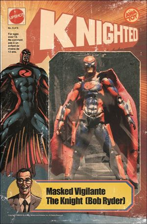 Knighted issue 5-B Chris Ferguson Action Figure Cover