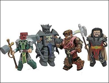 Marvel Minimates (Box Sets) figure 44 Fear Itself - The Worthy Box Set