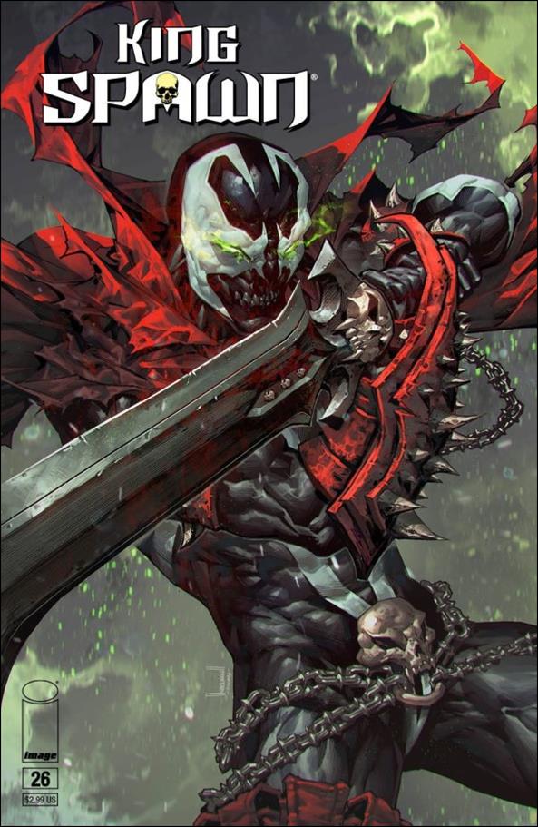 King Spawn issue 26-B Kael Ngu Cover