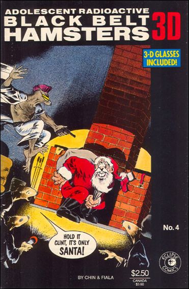 Adolescent Radioactive Black Belt Hamsters: 3-D issue 4