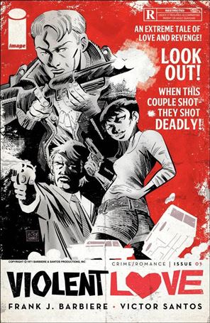 Violent Love issue 1-B Victor Santos Trio Cover