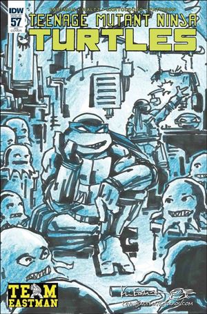 Teenage Mutant Ninja Turtles (2011) issue 57-D Kevin Eastman Fan Club Cover
