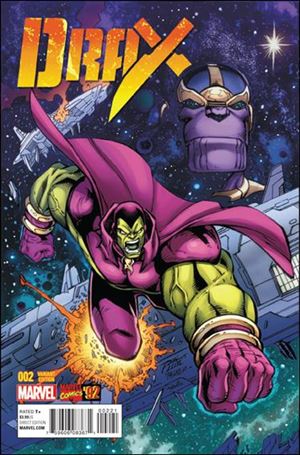 Drax issue 2-B Ron Lim 1:20 Marvel '92 Cover