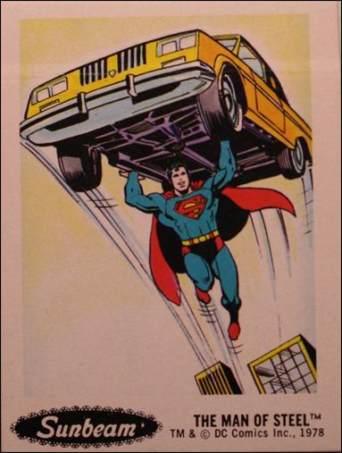 Sunbeam Bread DC Super Heroes Stickers (Base Set)  card 2