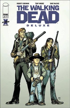 Walking Dead Deluxe issue 3-B Tony Moore Cover