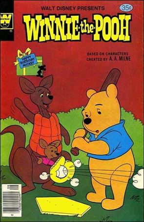 Walt Disney Winnie the Pooh issue 8-B Whitman Cover