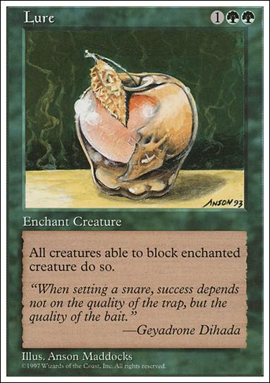 Magic the Gathering: 5th Edition (Base Set) card 314 Lure