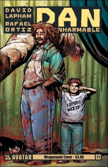 Dan the Unharmable issue 11-B Wraparound Cover