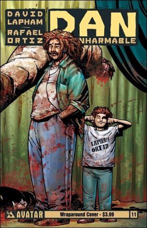 Dan the Unharmable issue 11-B Wraparound Cover