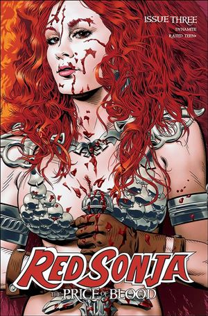 Red Sonja: Price of Blood issue 3-B Michael Golden Cover