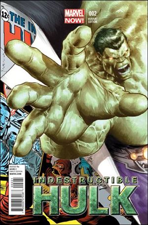 Indestructible Hulk issue 2-B Mike Deodato Jr. 1:50 Cover
