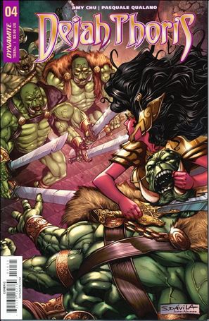 Dejah Thoris (2018) issue 4-C Sergio Davila Cover