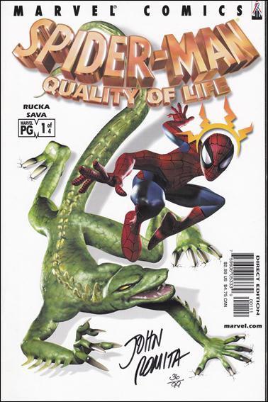 Spider-Man: Quality of Life issue 1-B Dynamic Forces (signed by John Romita) 1/99