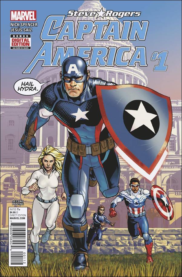Captain America: Steve Rogers issue 1-I Jesus Saiz Cover (2nd Printing)