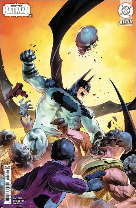 Absolute Batman issue 1-ZF Jerome Opeña Cardstock Cover (Third Printing)