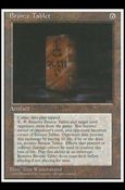 Magic the Gathering: 4th Edition (Base Set) card 303 Bronze Tablet
