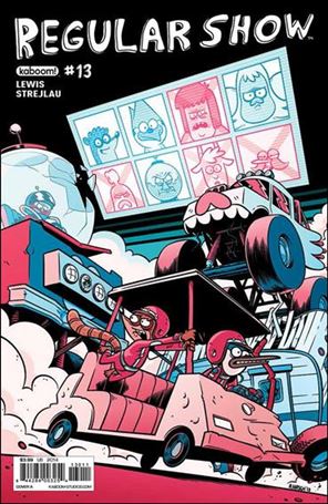 Regular Show issue 13 Andy Hirsch Cover