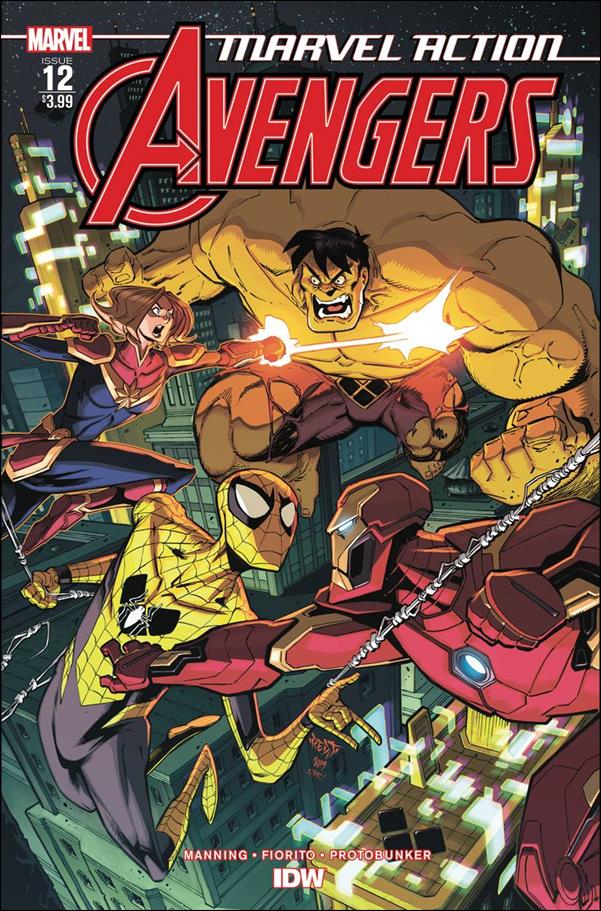 Marvel Action: Avengers (2019) issue 12 Marcio Fiorito Cover