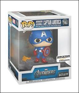 POP! Marvel figure 589 Avengers Assemble: Captain America