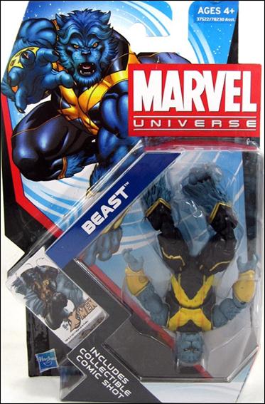 Marvel Universe (Series 4) figure 010-B Beast (Upside Down)