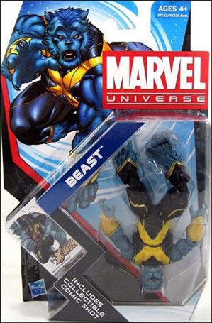 Marvel Universe (Series 4) figure 010-B Beast (Upside Down)