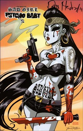Sad Girl Psycho Baby issue 2 Josh Howard Cover