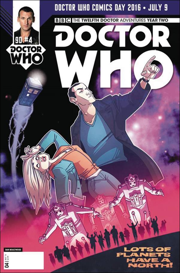 Doctor Who: The Ninth Doctor (2016) issue 3-E Dan Boultwood Dr. Who Day Cover