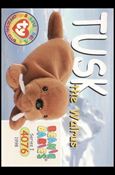 Beanie Babies Series 1 (Base Set) card 140 Tusk the Walrus