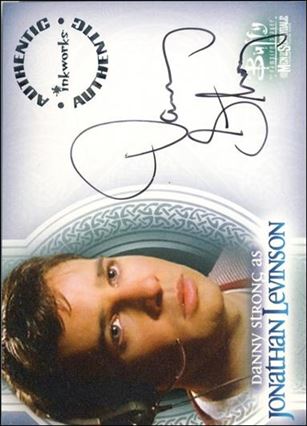 Buffy the Vampire Slayer: Men of Sunnydale (Autograph Subset) card A6 Danny Strong as Jonathan Levinson